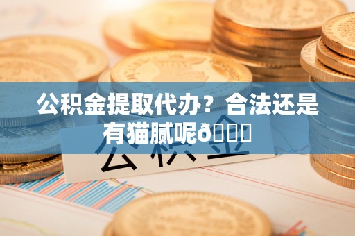 壶关公积金提取代办？合法还是有猫腻呢😏